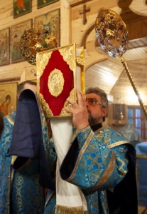 Всенощное бдение в храме в честь Рождества Пресвятой Богородицы г. Саратова