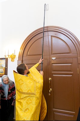 Великое освящение храма Сорока Севастийских мучеников г. Саратова и Божественная литургия в новоосвященном храме