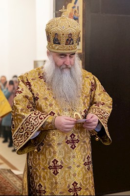 Божественная литургия в храме во имя первоверховных апостолов Петра и Павла г. Саратова