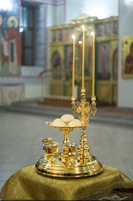 Всенощное бдение в Свято-Никольском мужском монастыре г. Саратова