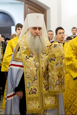 Всенощное бдение в храме святителя Спиридона Тримифунтского г. Саратова