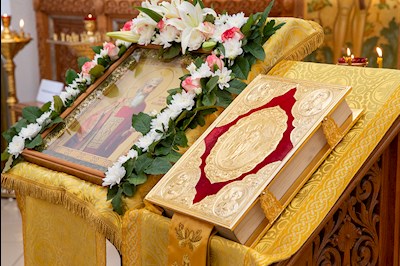 Всенощное бдение в Княже-Владимирском храме Саратова