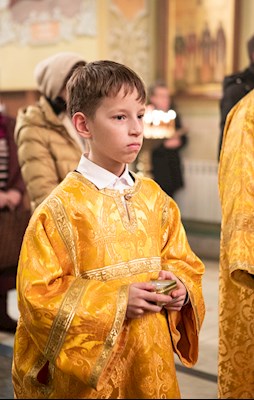 Митрополит Игнатий совершил всенощное бдение в храме Покрова Пресвятой Богородицы г. Саратова