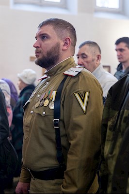 Божественная литургия в храме в честь иконы Божией Матери «Всех скорбящих Радость» г. Саратова