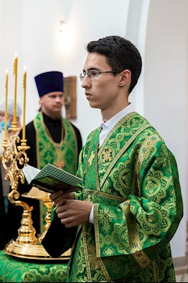 Всенощное бдение в храме преподобного Сергия Радонежского г. Саратова