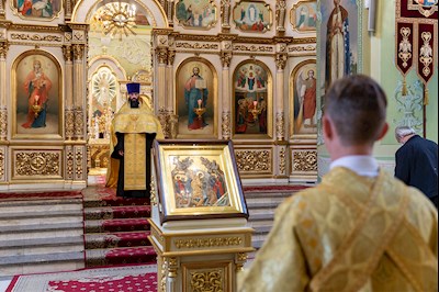 Всенощное бдение в храме Покрова Пресвятой Богородицы г. Саратова