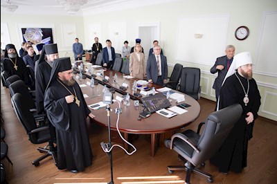Митрополит Игнатий возглавил работу Общего собрания Саратовского регионального отделения Императорского Православного Палестинского Общества