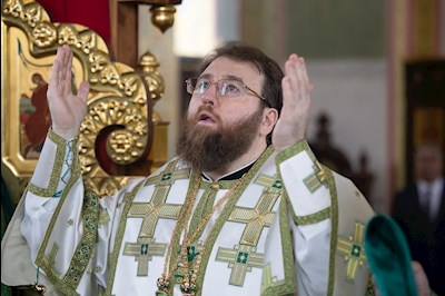 Митрополит Игнатий совершил Божественную литургию в Иоанновском женском монастыре в пос. Алексеевка Хвалынского района