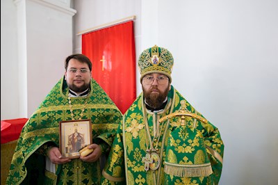 Митрополит Игнатий совершил Божественную литургию в Свято-Сергиевском женском монастыре с. Алексеевка