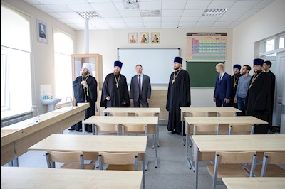 Православные гимназисты торжественно принесли присягу, вступая в «Дружину святого благоверного князя Александра Невского»