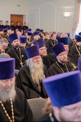 Состоялось ежегодное Епархиальное собрание духовенства