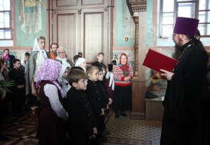 Божественная литургия в Крестовоздвиженском храме г. Хвалынска