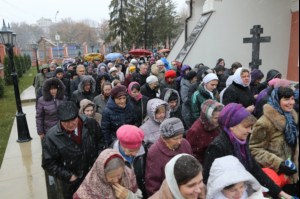 Великое освящение верхнего храма во имя Святой Живоначальной Троицы Свято-Троицкого кафедрального собора города Саратова
