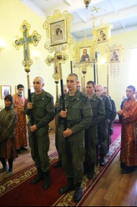 Божественная литургия в храме во имя мучениц Веры, Надежды, Любови и матери их Софии поселка Светлый Татищевского района