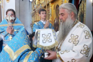 Божественная литургия в Свято-Алексиевском женском монастыре г. Саратова