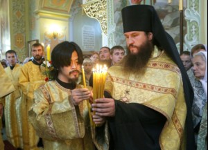 Встреча святых мощей святого равноапостольного князя Владимира и Всенощное бдение в храме в честь Покрова Пресвятой Богородицы г.Саратова