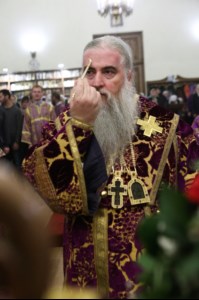 Всенощное бдение на Архиерейском подворье – храме во имя преподобного Серафима Саровского г.Саратова