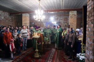 Престольный праздник в саратовском храме во имя преподобного Сергия Радонежского