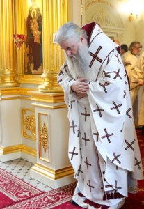 Литургия апостола Иакова на Архиерейском подворье — храме во имя святого апостола и евангелиста Иоанна Богослова при СПДС
