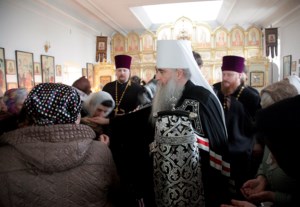 Пассия в храме в честь Рождества Христова г.Вольска