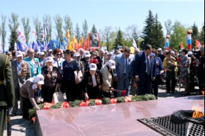 Митинг в Парке Победы на Соколовой горе