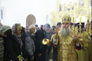Всенощное бдение в храме во имя апостола и евангелиста Иоанна Богослова г.Саратова