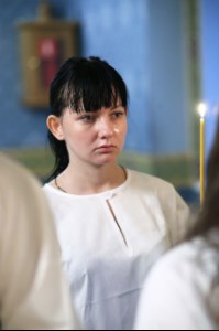 Крещальная литургия в Свято-Троицком кафедральном соборе г.Саратова