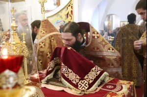 Божественная литургия в Спасо-Преображенском мужском монастыре г.Саратова