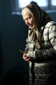 Божественная литургия в храме в честь Покрова Пресвятой Богородицы г.Петровска