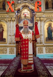 Всенощное бдение в храме в честь Сошествия Святого Духа г.Саратова