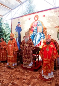 Божественная литургия в Вавиловом Доле