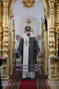 Литургия Преждеосвященных Даров в храме в честь Казанской иконы Божией Матери г.Саратова