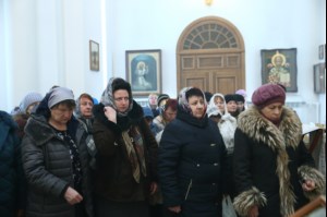 Божественная литургия в храме во имя святого равноапостольного великого князя Владимира г. Саратова