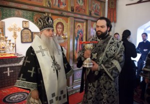 Литургия Преждеосвященных Даров в храме во имя святителя Тихона, Епископа Воронежского, Задонского чудотворца г.Саратова