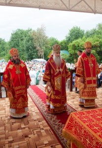 Божественная литургия в Вавиловом Доле