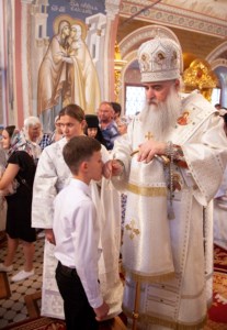 Всенощное бдение в Свято-Троицком кафедральном соборе г. Саратова