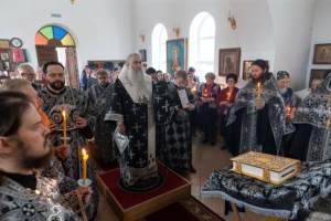 Пассия в храме в честь Успения Божией Матери г.Вольска