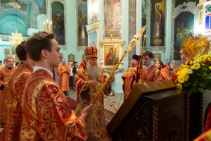 Всенощное бдение в храме Сошествия Святого Духа г. Саратова