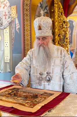 Божественная литургия в Свято-Троицком кафедральном соборе г. Саратова