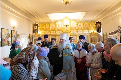 Всенощное бдение в храме Рождества Христова г. Вольска