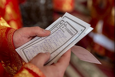 Божественная литургия в храме в честь иконы Божией Матери «Всех скорбящих Радость» г. Саратова