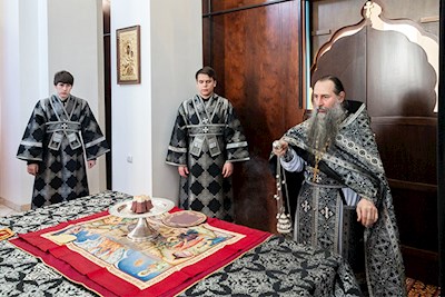 Литургия Преждеосвященных Даров и монашеский постриг в Свято-Алексиевском женском монастыре г. Саратова