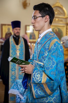 Всенощное бдение в храме в честь Казанской иконы Божией Матери р.п. Татищево