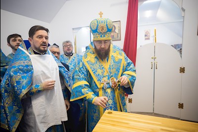 Митрополит Игнатий совершил Великое освящение храма в честь иконы Божией Матери «Спорительница хлебов» с. Кувыка и первую Божественную литургию в новоосвященном храме