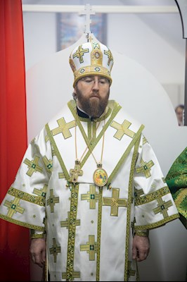 Митрополит Игнатий совершил Великое освящение храма преподобного Серафима Саровского р.п. Татищево и первую Божественную литургию в новоосвященном храме