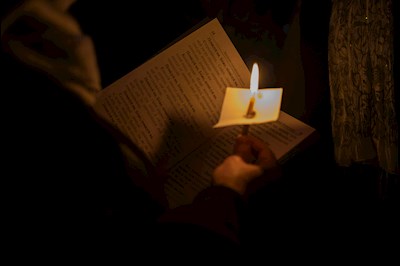 Митрополит Игнатий совершил великое повечерие с чтением Великого покаянного канона преподобного Андрея Критского в Свято-Троицком кафедральном соборе г. Саратова