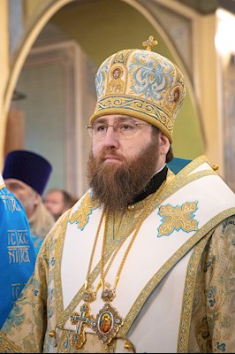 Митрополит Игнатий возглавил соборное архиерейское богослужение в Свято-Троицком кафедральном соборе г. Покровска (Энгельса)
