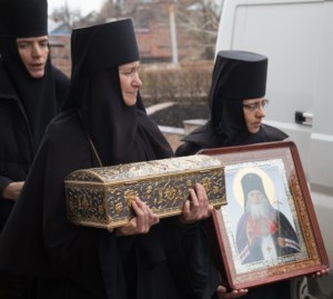 В Саратов доставлены святыни из Ташкентской епархии
