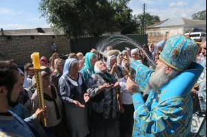Божественная литургия в храме в честь Казанской иконы Божией Матери г. Петровска