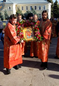 Божественная литургия в Спасо-Преображенском мужском монастыре г. Саратова